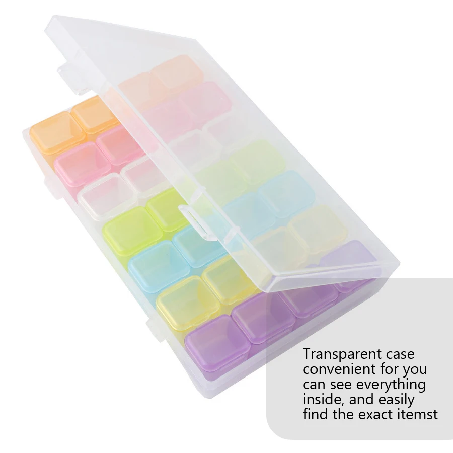 Tech Accessories Box - Pudełko organizer na akcesoria do paznokci