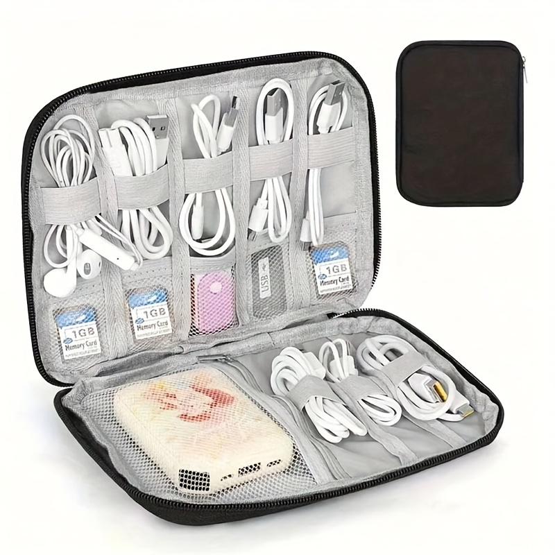 Tech Accessories Travel Organizer Pouch - 1 szt. Podróżny organizer na kable,