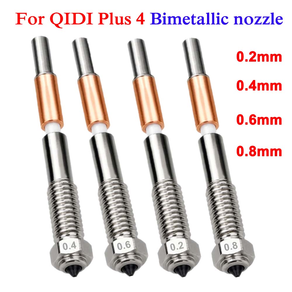 Tech Accessories Usa - Dysze bimetalowe QIDI Plus 4 0.2mm